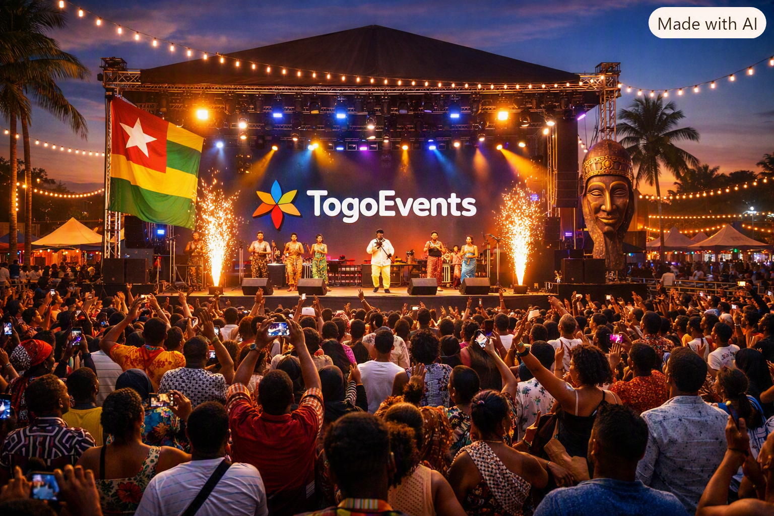 création de TogoEvents